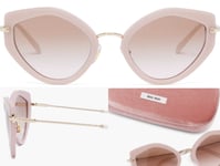 Miu Miu Cat Eye Acetate Sunglasses 08X Highschool Glasses