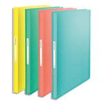 Esselte Protège-documents Colour'Ice - polypropylène 5/10ème 80 pochettes 160 vues coloris assortis