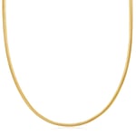 ANIA HAIE FLAT SNAKE CHAIN NECKLACE N057-03G