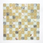 mosaik ws beach square crystal clam beige 2,3x2,3x0,8