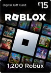 Roblox Digital Gift Code for 1,200 Robux [Redeem Worldwide - Includes Exclusive Virtual Item] [Online Game Code]