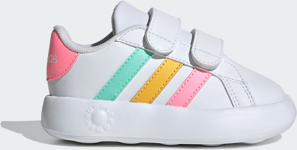 Adidas Adidas Grand Court 2.0 Skor Barn Urheilu CLOUD WHITE / PULSE MINT / BEAM PINK