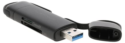 Minnekortleser USB-A og USB-C