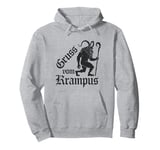 Gruss Vom Krampus Ugly Christmas Monster Men Women Kids Pullover Hoodie