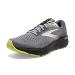 Brooks Men's Ghost 16 Sneaker, Primer Grey Lime, 11.5 UK