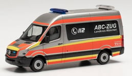 HERPA, MERCEDES Sprinter 13 HD Railway District ABC Munich, 1/87, HER096379