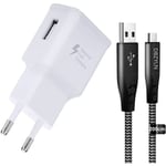 Pack Laddare + Kabel för Motorola Razr 40 Ultra Fast Charger Ultrakraftig och snabb NY GENERATION 3A med USB-Typ C-KABEL