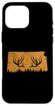 Coque pour iPhone 16 Pro Max Abri de jardin Chasseur d'élan en bois de cerf