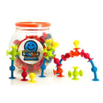 Fat Brain Toys - Byggbubblor Squigz mini 75 delar