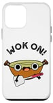 Coque pour iPhone 12 mini Wok On Funny Cooking Pun