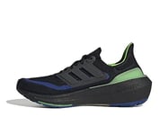 adidas Mixte Ultraboost Light Shoes-Low, Core Black/Core Black/Lucid Lime, 51 1/3 EU