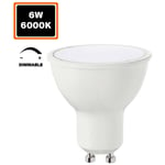 Europalamp - Ampoule GU10 6W Dimmable Blanc Froid 6000k Haute Luminosité