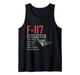 American Aircraft Stealth Bomber F117 Nighthawk Tank Top