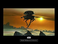 Poster d'Art Mural, 40cm x 30cm, Star Wars Classique RMQ Hoth Probe Droid