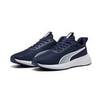 PUMA Mixte Flyer Lite 3 Chaussure de Course sur Route, Navy White, 38 EU