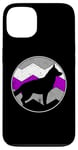 Coque pour iPhone 13 Drapeau asexué LGBT vintage LGBTQ Ace Asexuality Gay Pride