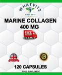 Collagen Capsules - Anti Ageing Hydrolysed Peptides Type 1 Hair Skin 400mg