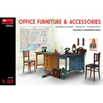 OFFICE FORNITURE & ACCESSORIES SET KIT 1:35 Miniart Kit Diorami Modellino