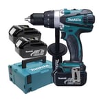 MAKITA MACHINES Perceuse visseuse Li-ion DDF458RF3J - 91 Nm +3 batteries 3,0Ah 18V en Makpac