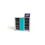 zioxi Laptop Charging Cabinet - Store and Charge 32 Bay Laptops, Chrom