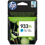 HP 933XL Cartouche d'encre cyan grande capacité authentique (CN054AE) pour HP OfficeJet 6100/6600/6700/7100/7510/7610