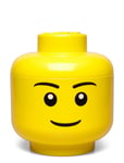 Lego Storage Head Yellow LEGO STORAGE