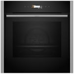 Neff B54CR71N0B Built In Single Electric Oven - S/Steel Steel