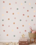 Wallstickers Barnerom - Prikker 50pk - Boho | Mini Dekor