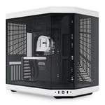 [CLEARANCE] HYTE Y70 Dual Chamber Mid-Tower ATX Case - White/Black