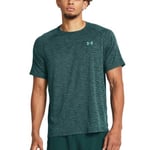 Under Armour Tech Textured SS Shirt Grön polyester X-Large Herr