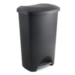 Addis Pedal Bin, 50 Litre - Black