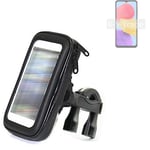 Bike Mount for Samsung Galaxy M13 Universal Handlebar Mount Holder