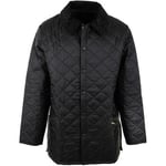 Veste Barbour  Veste Liddesdale Piqué Noir