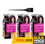 L'Oreal Casting Creme Gloss Hair Color All Colors 3-Pack