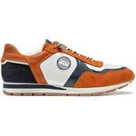 Baskets basses Redskins  STITCH ORANGE+MARINE+BLANC