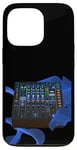 Coque pour iPhone 13 Pro Disc Jockey Space Age Console de mixage audio Mix DJ