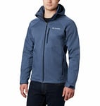 Columbia Cascade Ridge Softshell, Veste Coupe Vent Softshell Homme, Collegiate Navy Heather, Taille S