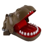 MAFANG® Tricky Toys, Biting Finger Toy Hippo Crocodile Teeth Toy Hippo Classic Dentist Games Novelty Toy Party Favors Family Action Fun Game, for Family Gatherings, Table Games, Bar Games, Etc