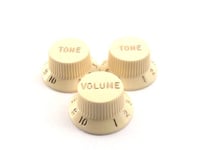 Fender Original Replacement Knobs Strat Aged White