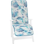 Coussin de Chaise Jardin Housse de Fauteuil Lit de Plage Pliant Doux Marino