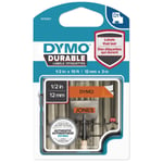 Dymo D1 - Självhäftande - Svart På Orange - Rulle (1,2 Cm X 3 M) 1 Kassett(Er) Etiketttejp - För Labelmanager 100, 150, 160, 200, 210, 220, 260, 280, 300, 360, 420, 450  Mobilelabeler