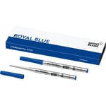 Montblanc Writing Accessories Refills 2 Ballpoint Pen Refills M Royal Blue