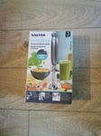 Salter Electric Hand Blender Cosmos Stick Food Processor 2 Speeds Grey 400 W