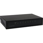 DEXLAN Switch Gigabit 8 ports métal noir