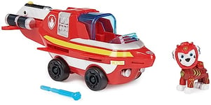 PAW Patrol Aqua Pups Marshall Transforming Dolphin Vehicle with Collectible Action Figure, Kids’ Toys for Ages 3 and up