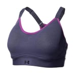 Brassière de sport pour femme Under Armour Infinity avec maintien léger - Gris