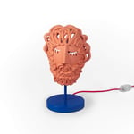 SELETTI Magna Graecia Terracotta Lampe Masque Ulysse