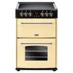 Belling 60ECREAM 60cm Freestanding Electric Range Cooker- Cream