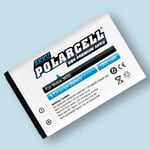 PolarCell Batterie pour Nokia C1-00 C1-01 C1-02 X2-01 X2-02 X2-05 7600 1300mAh