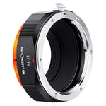 K&F Concept Bague d'adaptation EF-FX Adaptateur Compatible avec Utiliser Objectifs Canon EOS EF Monture sur Appareils Photo Boîtier Fujifilm X M12115